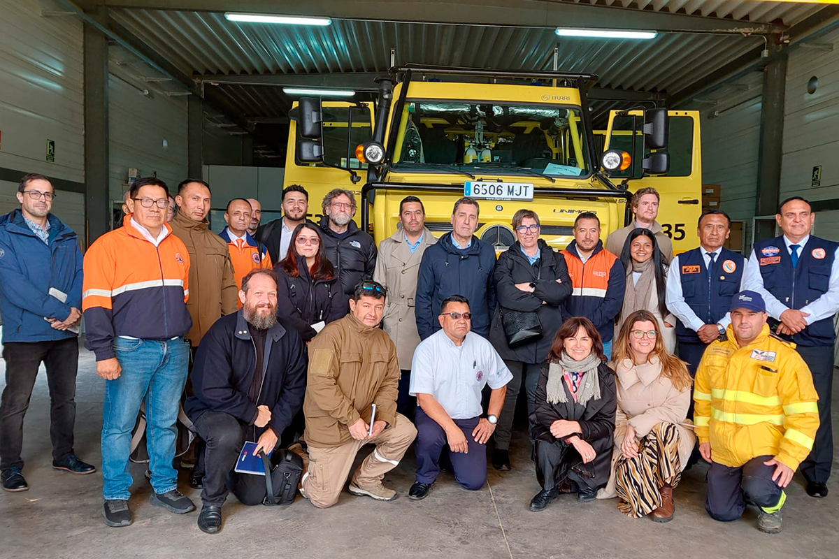 Foto de grupo de los asistentes
