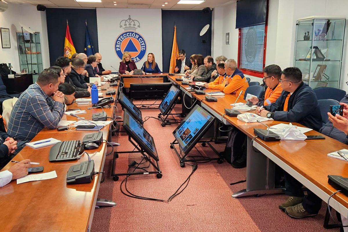 Visita a la Dirección General de Protección Civil España