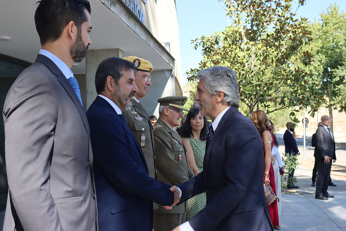 Momento de la ceremonia de inauguración del curso académico.