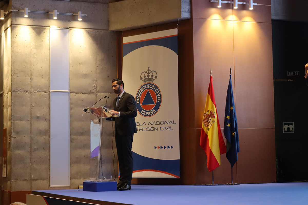 Momento de la ceremonia de inauguración del curso académico.