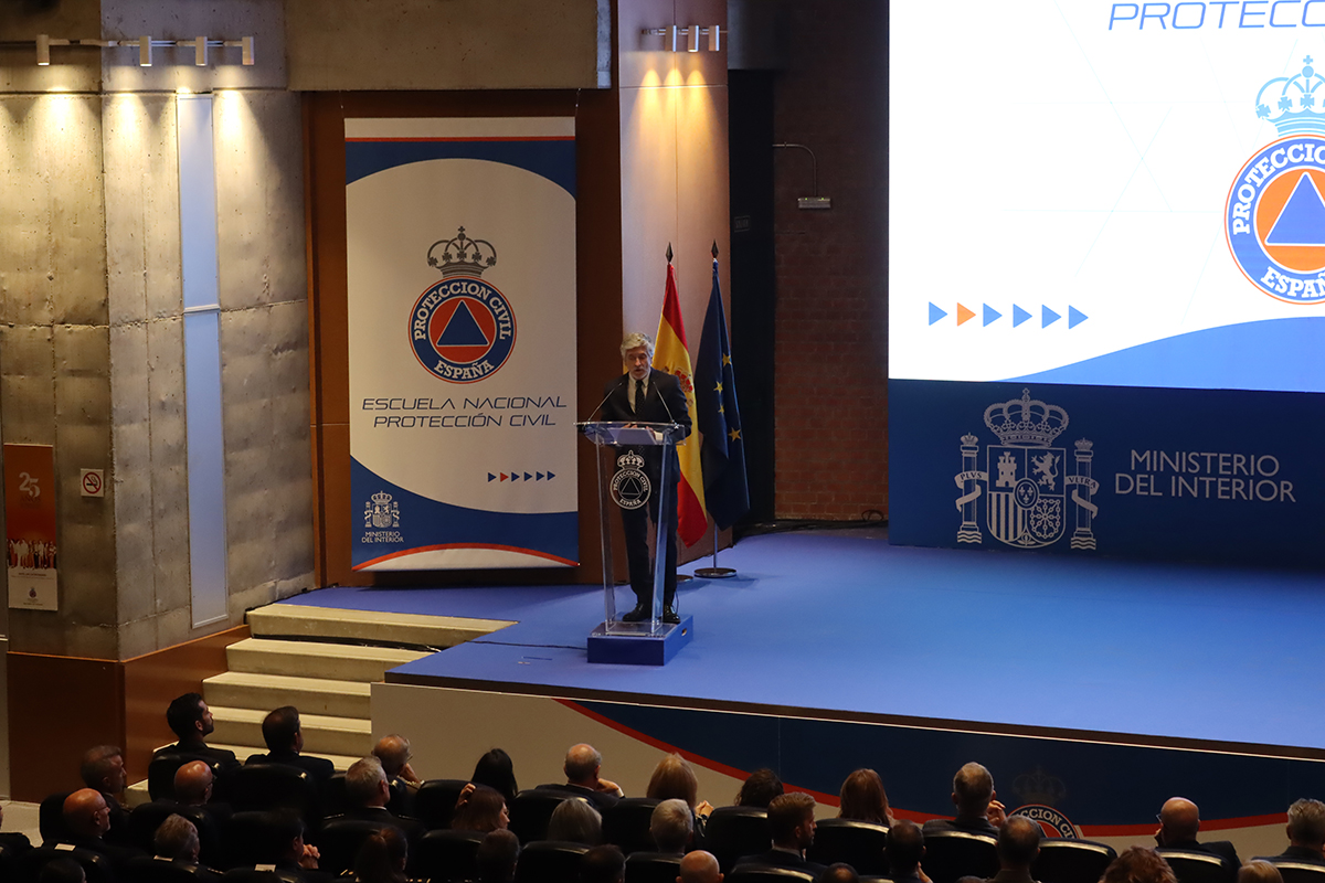 Momento de la ceremonia de inauguración del curso académico.