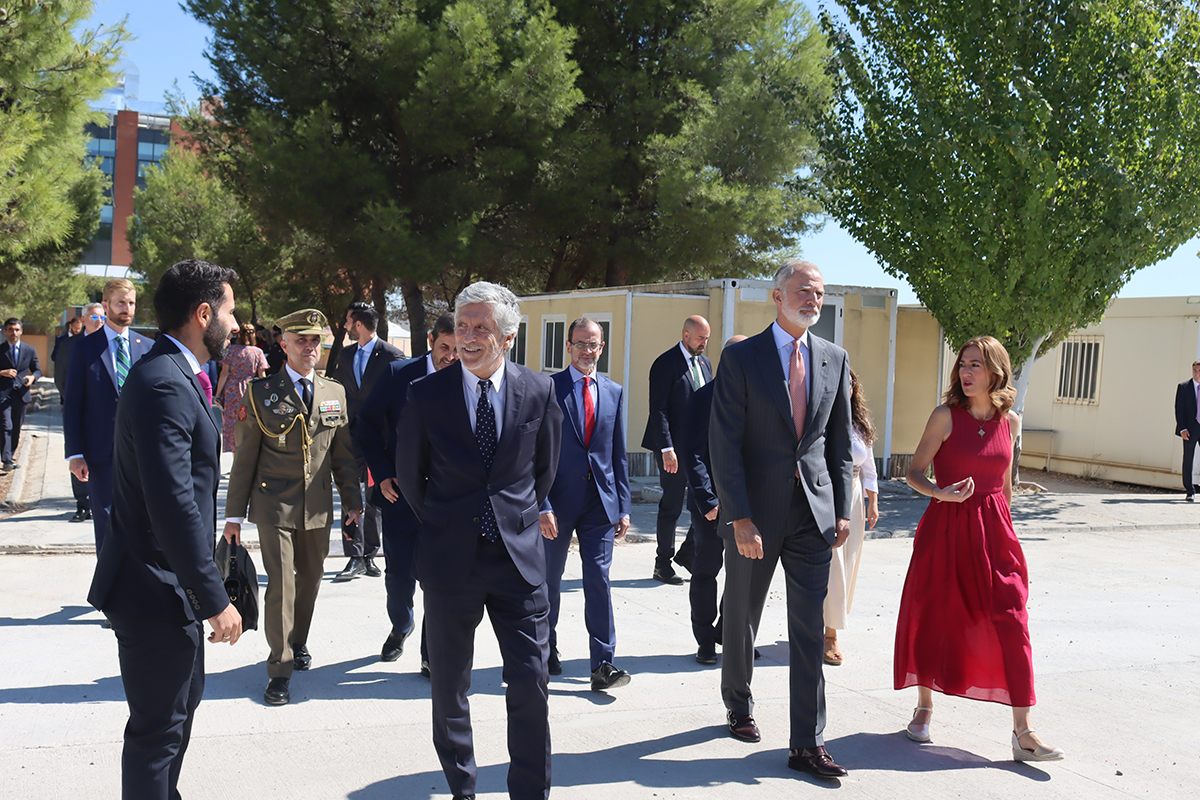 Momento de la ceremonia de inauguración del curso académico.