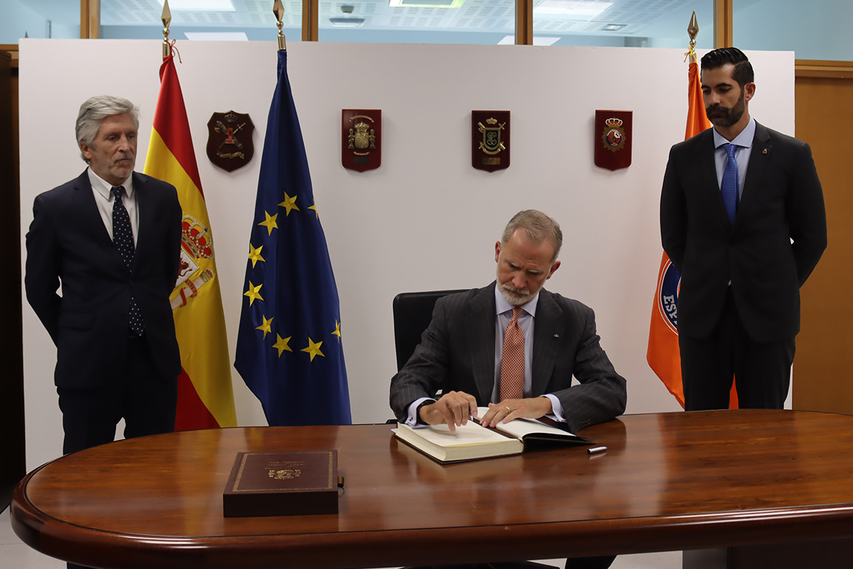 Momento de la ceremonia de inauguración del curso académico.
