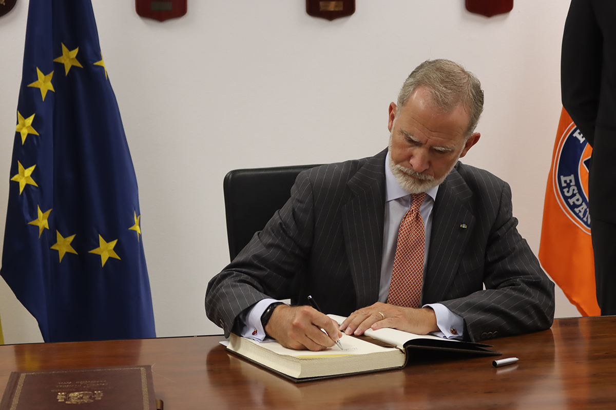 Momento de la ceremonia de inauguración del curso académico.